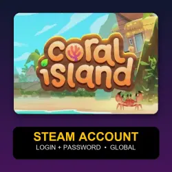 Coral Island Steam АККАУНТ НОВЫЙ +ПОЧТА