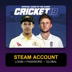 Cricket 19 — Аккаунт Steam (логин + пароль) — GLOBAL