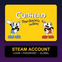 Cuphead — Steam Account (Login + Password) — GLOBAL