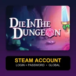 Die in the Dungeon — Аккаунт Steam (логин + пароль) — GLOBAL