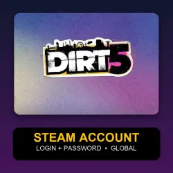 DIRT 5 — Аккаунт Steam (логин + пароль) — GLOBAL