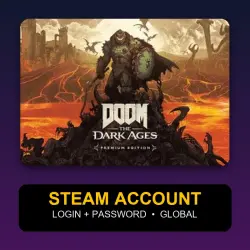 DOOM: The Dark Ages Premium Edition — Steam Account (Login + Password) — GLOBAL
