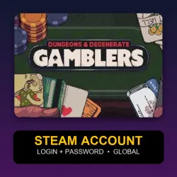 Dungeons & Degenerate Gamblers — Steam Account (Login + Password) — GLOBAL
