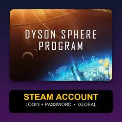 Dyson Sphere Program — Steam Account (Login + Password) — GLOBAL