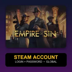 Empire of Sin — Аккаунт Steam (логин + пароль) — GLOBAL
