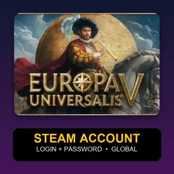Europa Universalis V — Аккаунт Steam (логин + пароль) — GLOBAL