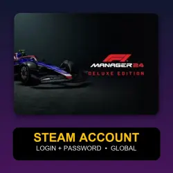 F1 Manager 2024 Deluxe Edition — Аккаунт Steam (логин + пароль) — GLOBAL