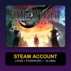 FINAL FANTASY VII REBIRTH — Аккаунт Steam (логин + пароль) — GLOBAL