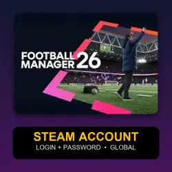Football Manager 26 — Steam Account (Login + Password) — GLOBAL