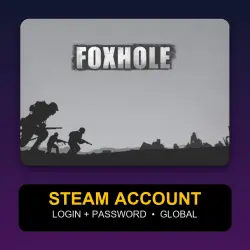 Foxhole Steam АККАУНТ НОВЫЙ +ПОЧТА
