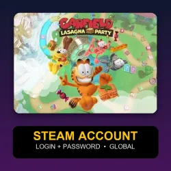 Garfield Lasagna Party — Аккаунт Steam (логин + пароль) — GLOBAL