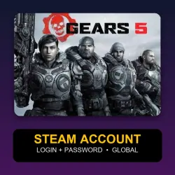 Gears 5 — Steam Account (Login + Password) — GLOBAL