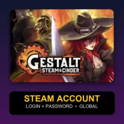 Gestalt: Steam &amp; Cinder — Аккаунт Steam (логин + пароль) — GLOBAL