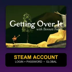 Getting Over It with Bennett Foddy — Аккаунт Steam (логин + пароль) — GLOBAL