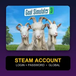 Goat Simulator 3 — Аккаунт Steam (логин + пароль) — GLOBAL