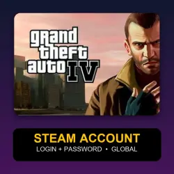 Grand Theft Auto IV: Complete Edition — Steam Account (Login + Password) — GLOBAL