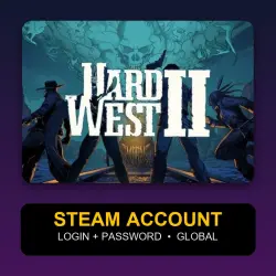 Hard West 2 — Steam Account (Login + Password) — GLOBAL