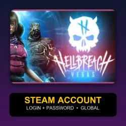 Hellbreach: Vegas — Аккаунт Steam (логин + пароль) — GLOBAL