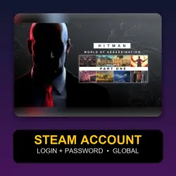 HITMAN: World of Assassination Part One Edition — Steam Account (Login + Password) — GLOBAL