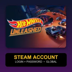 HOT WHEELS UNLEASHED — Steam Account (Login + Password) — GLOBAL