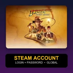 Indiana Jones and the Great Circle — Steam Account (Login + Password) — GLOBAL