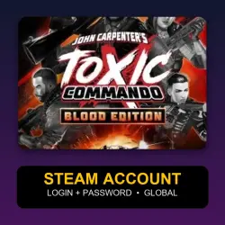 John Carpenter's Toxic Commando - Blood Edition — Steam Account (Login + Password) — GLOBAL