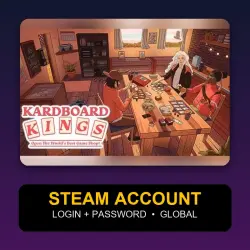 Kardboard Kings: Card Shop Simulator — Аккаунт Steam (логин + пароль) — GLOBAL