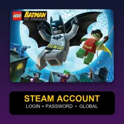 LEGO Batman: The Videogame — Steam Account (Login + Password) — GLOBAL