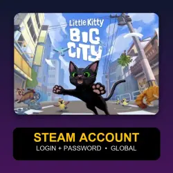 Little Kitty, Big City — Аккаунт Steam (логин + пароль) — GLOBAL