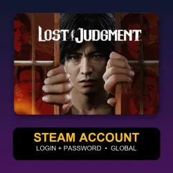 Lost Judgment — Аккаунт Steam (логин + пароль) — GLOBAL