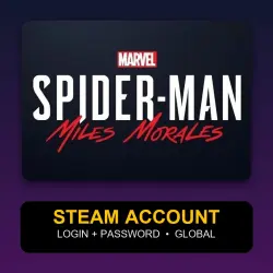 Marvel's Spider-Man: Miles Morales — Steam Account (Login + Password) — GLOBAL