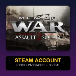 Men of War: Assault Squad 2 — Steam Account (Login + Password) — GLOBAL