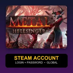Metal: Hellsinger — Аккаунт Steam (логин + пароль) — GLOBAL