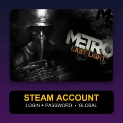 Metro: Last Light Redux ПОЧТА+СМЕНА ДАННЫХ НОВЫЙ АККАУНТ