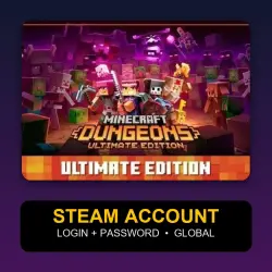 Minecraft Dungeons Ultimate Edition — Steam Account (Login + Password) — GLOBAL