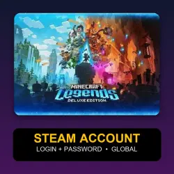 Minecraft Legends Deluxe Edition — Steam Account (Login + Password) — GLOBAL