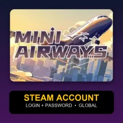 Mini Airways — Аккаунт Steam (логин + пароль) — GLOBAL