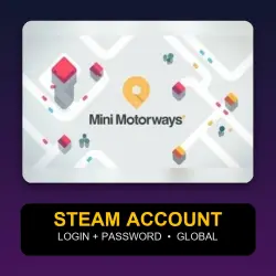 Mini Motorways — Аккаунт Steam (логин + пароль) — GLOBAL
