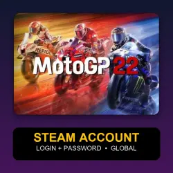 MotoGP 22 — Аккаунт Steam (логин + пароль) — GLOBAL