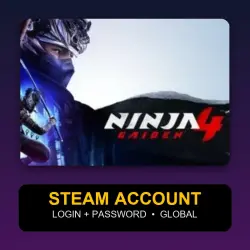 NINJA GAIDEN 4 — Steam Account (Login + Password) — GLOBAL