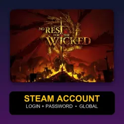 No Rest for the Wicked — Steam Account (Login + Password) — GLOBAL