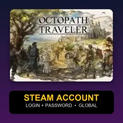 Octopath Traveler — Steam Account (Login + Password) — GLOBAL