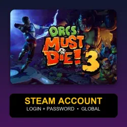 Orcs Must Die! 3 — Аккаунт Steam (логин + пароль) — GLOBAL