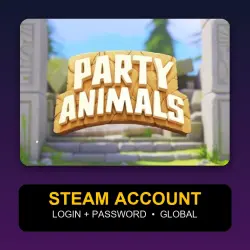 Party Animals — Steam Account (Login + Password) — GLOBAL