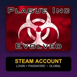 Plague Inc: Evolved — Steam Account (Login + Password) — GLOBAL