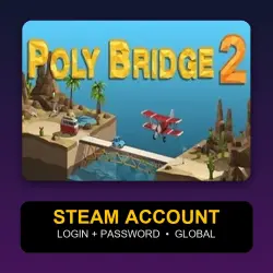 Poly Bridge 2 — Аккаунт Steam (логин + пароль) — GLOBAL