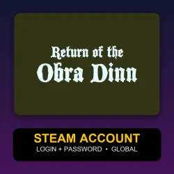 Return of the Obra Dinn — Steam Account (Login + Password) — GLOBAL