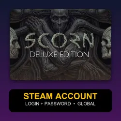 Scorn Deluxe Edition — Steam Account (Login + Password) — GLOBAL