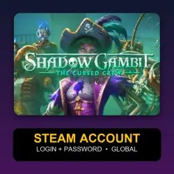Shadow Gambit: The Cursed Crew — Аккаунт Steam (логин + пароль) — GLOBAL