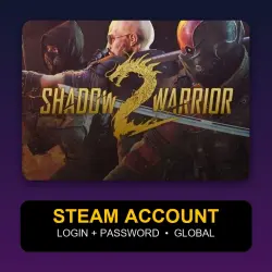 Shadow Warrior 2 — Аккаунт Steam (логин + пароль) — GLOBAL